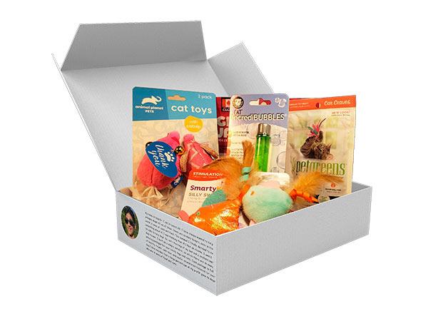 Gift Box (One-Time) 2 Treats, 2 Toys, 1 Accessory
